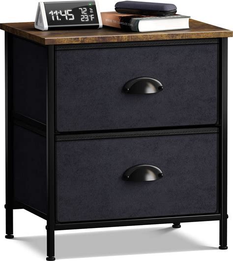 Sorbus Nightstand with 2 Drawers