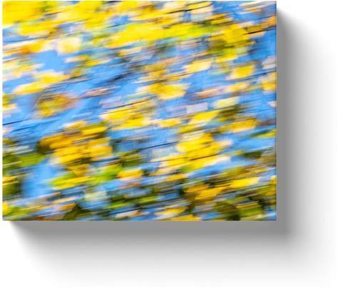 Artgeist Abstract Autumn Leaves Canvas Print