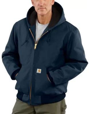 Carhartt Men's Quilted Flannel Lined Duck Active Jacket