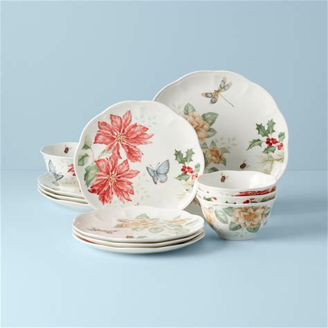 Lenox Holiday 12-Piece Dinnerware Set