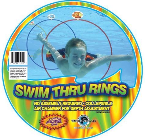 Water Sports Swim Thru Rings