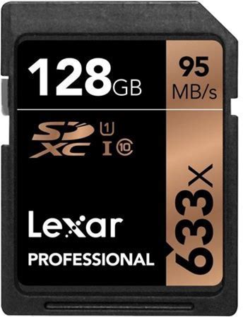 Lexar Professional 633x 128GB SDXC