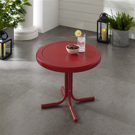 Crosley Furniture Griffith Metal Outdoor Side Table